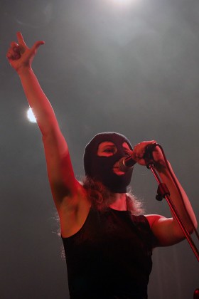 Pussy Riot In Concert At Estragon Bologna Italy Feb Stock