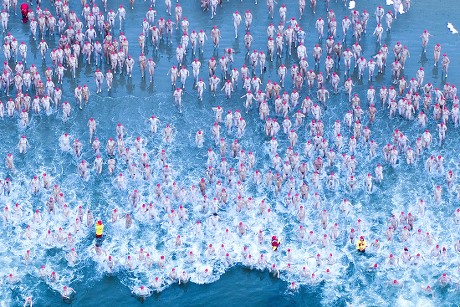 Swimmers Participate Dark Mofo Nude Editorial Stock Photo Stock