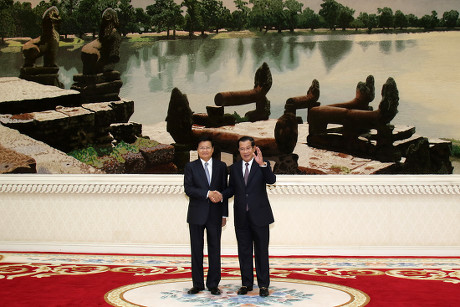 Cambodian Prime Minister Samdech Techo Hun Editorial Stock Photo