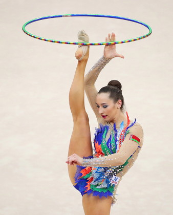 Katsiaryna Halkina Belarus Performs During Rhythmic Editorial Stock