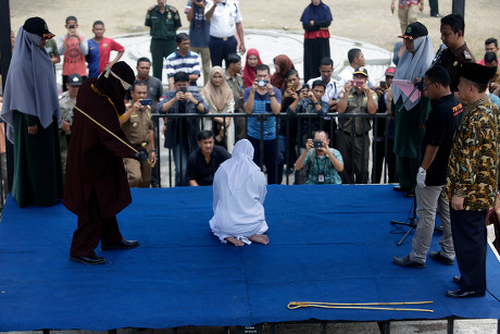 Acehnese Woman Caned Public Having Sex Editorial Stock Photo Stock