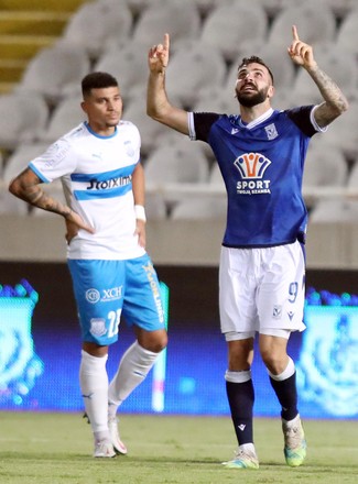 Apollon Limassol Vs Lech Poznan Nicosia Cyprus 23 Sep 2020 Stock