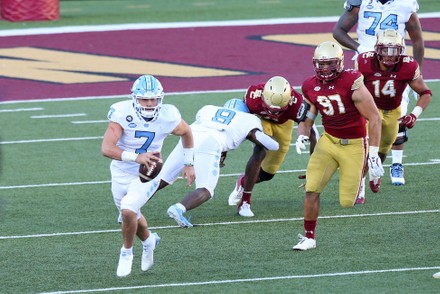 Ncaa Football North Carolina Vs Boston College Chestnut Hill Usa