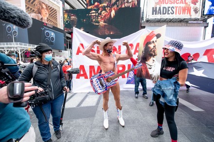 Robert John Burck Aka Naked Cowboy Editorial Stock Photo Stock Image