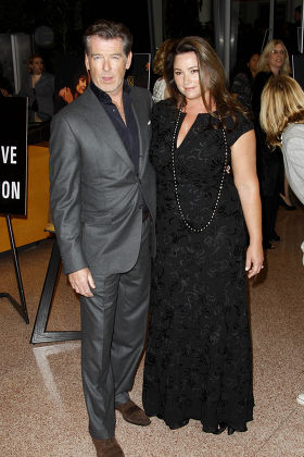 Pierce Brosnan Wife Keely Shaye Smith Editorial Stock Photo Stock