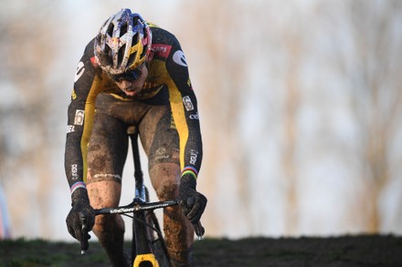 Belgian Wout Van Aert Pictured Action Editorial Stock Photo Stock