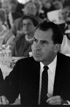 President Richard Nixon During Republican Conference Editorial Stock