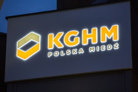 View Kghm Polska Miedz Logo Lubin Editorial Stock Photo Stock Image