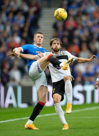 Joe Aribo Rangers Challenges Ball Wangu Editorial Stock Photo Stock