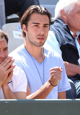 SASHA VUJACIC WATCHES HIS FIANCEE RUSSIAN Editorial Stock Photo Stock