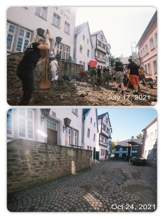 Days After Flood Aftermath In Bad Munstereifel Bad M Nstereifel