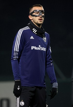 Legia Warsaws Player Tomas Pekhart During Editorial Stock Photo Stock