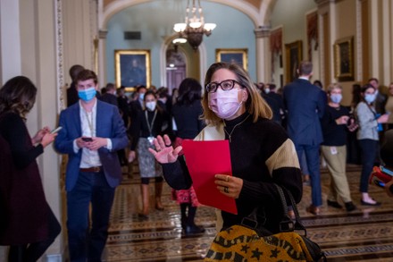 Senators Vote At The Us Capitol Washington District Of Columbia Usa