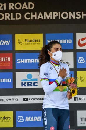 Gold Medalist Elisa Balsamos During Italian Editorial Stock Photo