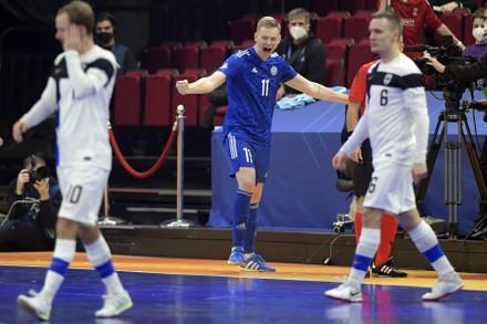 Lr Birzhan Orazov Kazakhstan Futsal Douglas Editorial Stock Photo