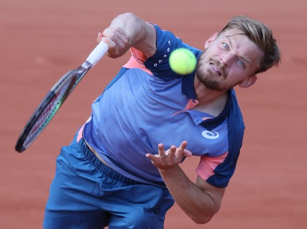 COUNT Tennis Roland Garros Men R3 Goffin Vs Hurkacz Paris France