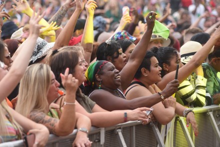 Reggae Land Festival Milton Keynes Uk Jul Stock Pictures