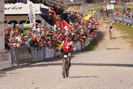 Schurter Nino During Winner Race Uci Editorial Stock Photo Stock