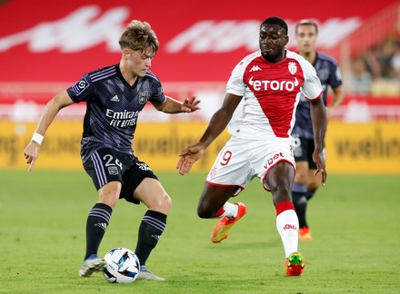 AS Monaco Vs Olympique Lyon 11 Sep 2022 Stock Pictures Editorial