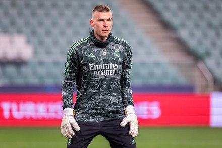 Andriy Lunin Real Madrid Seen During Editorial Stock Photo Stock