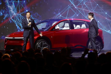 Foxconn To Launch Electric Cars In Taipei Taiwan 18 Oct 2022 Stock