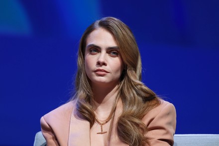 Cara Delevingne Planet Sex MIPCOM Cannes France 18 Oct 2022 Stock