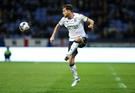 Kieran Sadlier Bolton Wanderers Shoots Goal Editorial Stock Photo