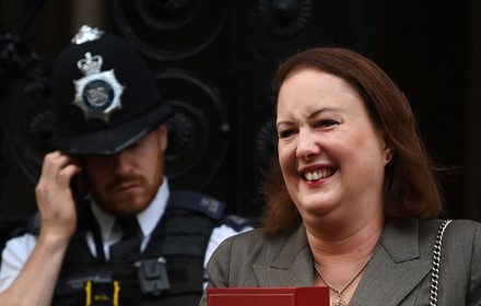 British Attorney General Victoria Prentis Arrives Editorial Stock Photo