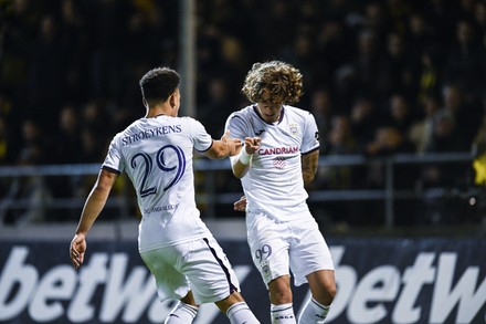 Anderlechts Mario Stroeykens Celebrates After Scoring Editorial Stock