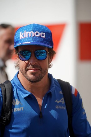 Fernando Alonso Esp Alpine F Team Editorial Stock Photo Stock Image