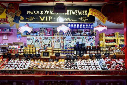 Famous Christmas Market Strasbourg Opened On Editorial Stock Photo