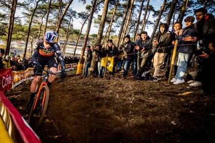 Belgian Wout Van Aert Pictured Action Editorial Stock Photo Stock