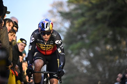 Belgian Wout Van Aert Pictured Action Editorial Stock Photo Stock