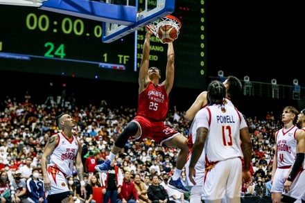 Christian Standhardinger C Barangay Ginebra San Editorial Stock Photo