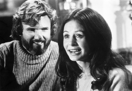 Kris Kristofferson Sarah Miles Onset Film Editorial Stock Photo Stock