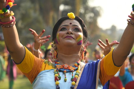 March 05 2023 Kolkata India Dancers Editorial Stock Photo Stock Image