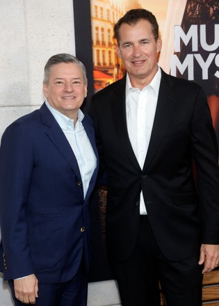 Ted Sarandos Scott Stuber Los Angeles Editorial Stock Photo Stock