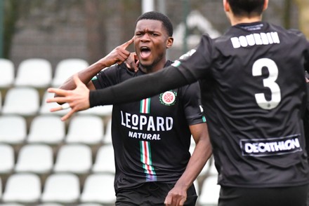 Virtons Keres Masangu Celebrates After Scoring Editorial Stock Photo