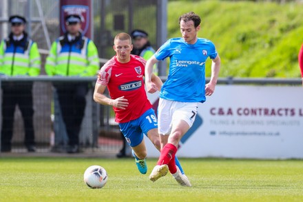 Chesterfield Forward Liam Mandeville During Editorial Stock Photo