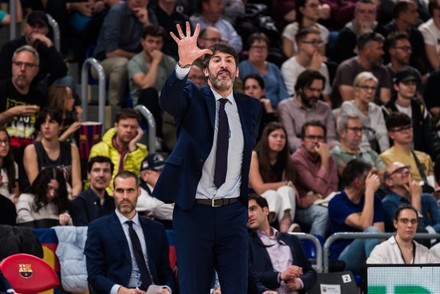 Alex Mumbru Head Coach Valencia Basket Editorial Stock Photo Stock