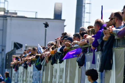 Juventus Fiorentina Fans Editorial Stock Photo Stock Image