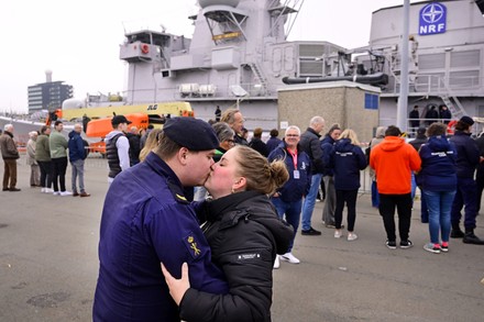 Den Helder Crew Members Frigate Zrms Editorial Stock Photo Stock