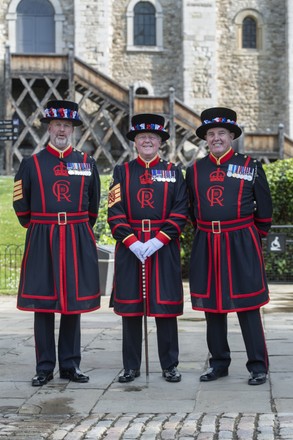 First Day New Yeoman Warder Uniform Editorial Stock Photo Stock Image