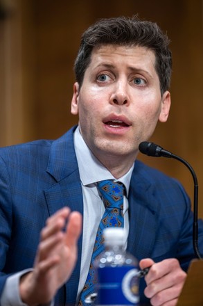 Openai Ceo Sam Altman Testifies Before Editorial Stock Photo Stock