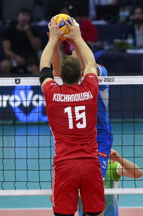 Jakub Kochanowski Pol During Cev Eurovolley Editorial Stock Photo