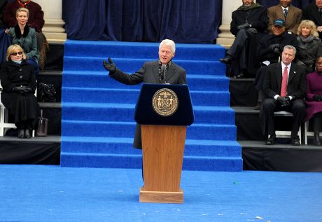 Bill De Blasio Sworn In As Th Mayor Of New York City New York