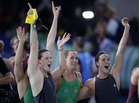 Bronte Campbell Emma Mckeon Cate Campbell Editorial Stock Photo Stock