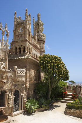 Colomares Castle Castillo De Colomares Dedicated Editorial Stock Photo