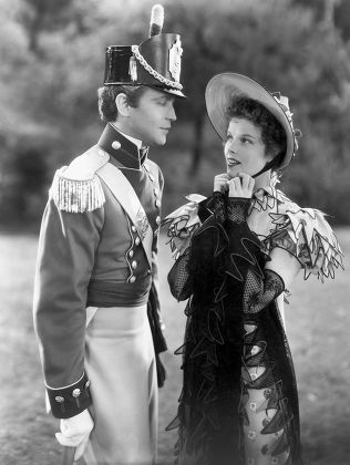 Franchot Tone Katharine Hepburn Onset Film Editorial Stock Photo