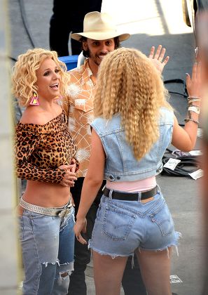 Britney Spears Iggy Azalea Editorial Stock Photo Stock Image